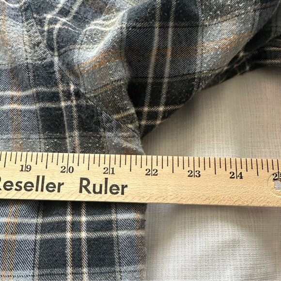 Weekends Only Mens XL Tall Plaid Long Sleeve Shirt Authentic Sportswear Heritage - Picture 6 of 7